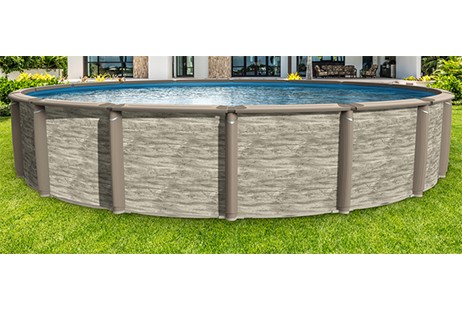 Azor 24' Round Above Ground Pool | Basic Package 54