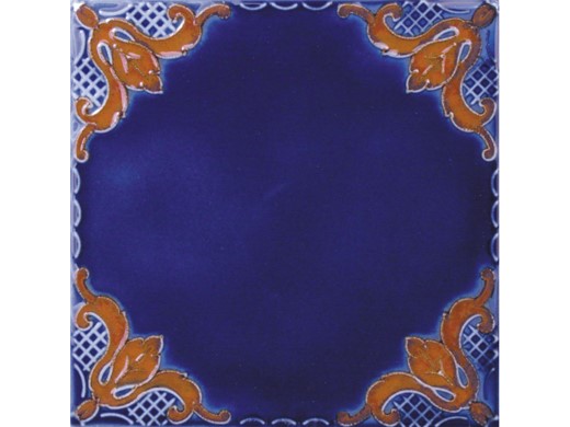 National Pool Tile Casablanca 6x6 Field Series | Cobalt Rust