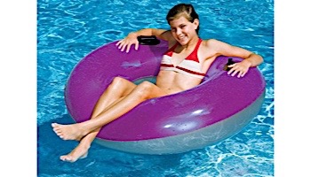 Waterpark Style 36" Transparent Tube with Handles | 36/Case | 90192