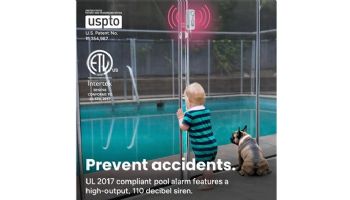 Techko Safe Pool Alarm with Magnetic Sensor and Bypass | S187D