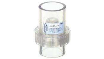 Air Supply 2" Union Check Valve 1/4 lb. Spring 1.5" I.D. - 2.0 O.D. | Clear | 1112500 112500