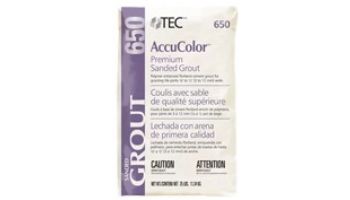 TEC AccuColor Sanded Grout