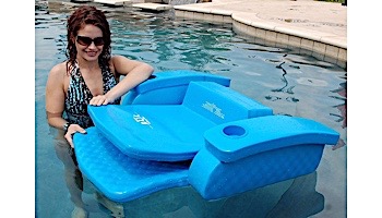 Texas Recreation Baja II Folding Lounge | Bahama Blue | 6570126