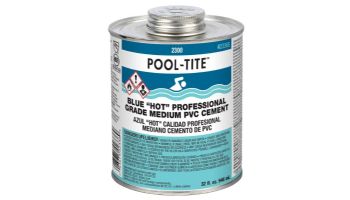 Oatey Pool-Tite PVC Cement | Blue | 32 oz | 2336S