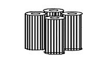 Replacement Cartridges For Pentair Clean And Clear Plus | 320 Sq Ft | Set Of 4 Required | R173573 178580 FC-1976 C-7470 XLS-720 18005 PC-1976 PCC80 70804