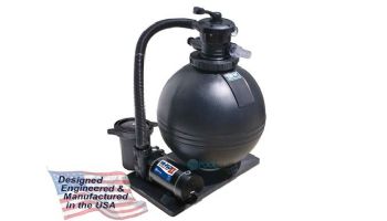 Waterway TWM 19" Sand Filter System | 1HP 2-Speed Pump 2 Sq. Ft. Filter | 522-1910