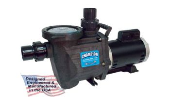 Waterway Champion 56-Frame 2.5HP Standard Efficiency Maximum Rated Pool Pump 230V | CHAMPS-125