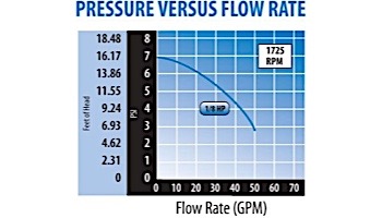 Waterway Iron Might Circulation Pump | 0.125HP 115V 60HZ 48-Frame Motor | 3410030-1E