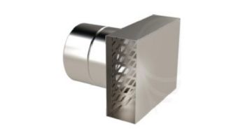 Z-FLEX Z-Vent Single Wall Horizontal Termination Box | 4" Stainless Steel | 2SVSTB04