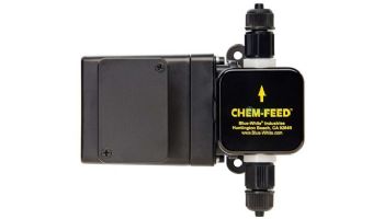 Blue-White Diaphragm Metering Pump for Chemical Feeders | 24 GPD 115V 60Hz | C-614P-115VAC