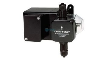 Blue-White Diaphragm Metering Pump for Chemical Feeders | 58 GPD 115V 60Hz | C-630P-115VAC