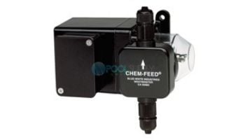 Blue-White Diaphragm Metering Pump for Chemical Feeders | 58 GPD 115V 60Hz | C-630P-115VAC