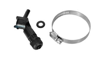 Blue White Threadless Injector Fitting | TI40-6V