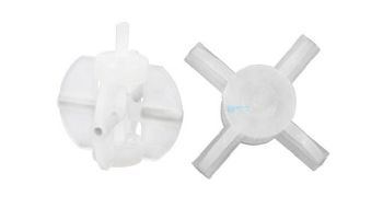 Blue-White Kit Paddle & Axle PVDF | 70000-783