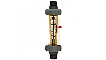 Blue-White F-440 Series Flowmeter In-Line 3/4" | 1.0-10 GPM | F-44750L-12