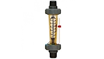 Blue-White F-440 Series Flowmeter In-Line 3/4" | 1.0-10 GPM | F-44750L-12