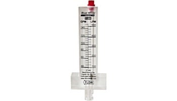 Blue White 1" Low Flow PVC Flow Meter 2-10 GPM | F-30100PR