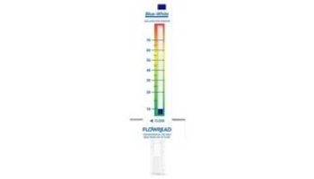 Blue White 2" FLOWREAD Cal-Q-Flo Top Mount Flowmeter | PVC 20-120Gpm | R-320