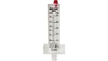 Blue White 3 inch Low Flow PVC Flow Meter 40-140 GPM | F-30300PR