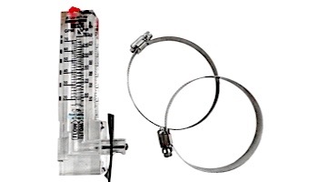 Blue White Flowmeter 2" Up Flow LowFlow | U-30200PR