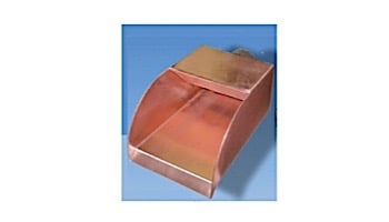 Bobé 8" Smooth Flow Radius Scupper | Copper | SFRC-8