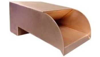 Bobé 8" Smooth Flow Radius Scupper | Copper | SFRC-8