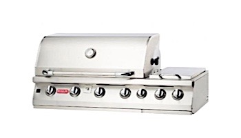 Bull Barbecue 7-Burner Stainless Steel Built-In Propane Grill with Lights | 18248