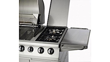 Bull Barbecue Longhorn 47" 7-Burner Stainless Steel Natural Gas Cart with Lights | 28369