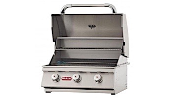 Bull Barbeque Steer 24" 3-Burner Stainless Steel Built-In Propane Barbeque | 06328 | 69008