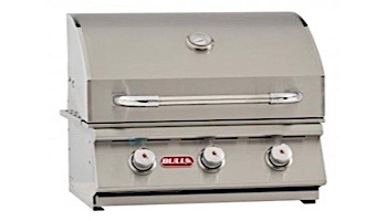 Bull Barbeque Steer 24" 3-Burner Stainless Steel Built-In Propane Barbeque | 06328 | 69008