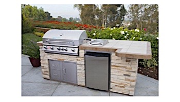 Bull Barbecue Brahma 38" 5-Burner Built-In Natural Gas Grill with Lights | 57569