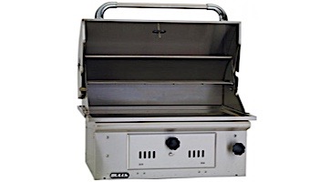 Bull Barbecue Bison 30" Charcoal Stainless Steel Built-In Barbeque Grill Head | 67529
