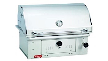Bull Barbecue Bison 30" Charcoal Stainless Steel Built-In Barbeque Grill Head | 67529