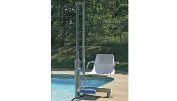 Aquatic Access Automatic 180-Degree Seat Rotation Pool Lift with Anchor | IGAT-180