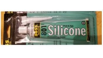 Boss 801 Silicone Adhesive 3oz