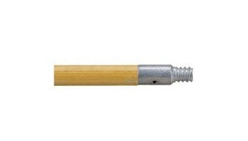 A&B Brush Handle with Threaded Plastic Tip | 60" x 15/16" | 9004