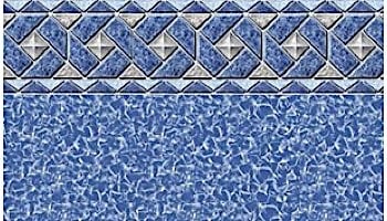 Sonoma 12x18' Oval Standard Gauge Unibead 48" Tall Liner | LI1218OTU