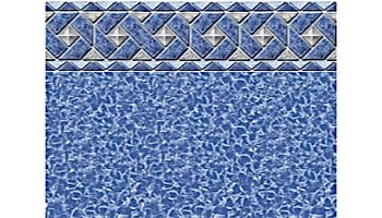 Sonoma 18x36' Oval Standard Gauge Unibead 48" Tall Liner | LI1836OTU