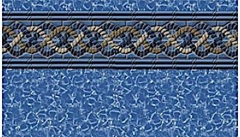Gold Coast 8' Round Heavy Gauge Unibead 52" Tall Liner | LI852MGU25