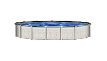 Barbados 15' Round 52" Steel Wall Pool with Skimmer | Pool Only | PBAR-1552SSPSS2C