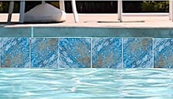 National Pool Tile Oasis Series 6x6 | Turquoise Mirage | OSS-MIRAGE