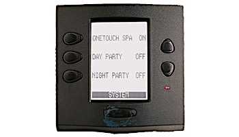 Jandy AquaLink RS OneTouch Wired Controller | Black | 7954