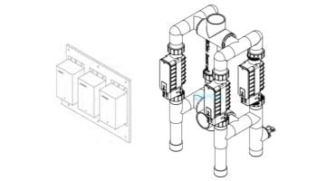 Pentair Commercial IntelliChlor COMSYS-6 Salt Chlorine Generator | 30,000 Gallons | 520972