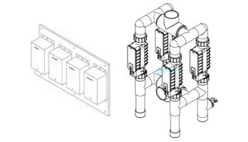 Pentair Commercial IntelliChlor COMSYS-8 Salt Chlorine Generator | 40,000 Gallons | 520973