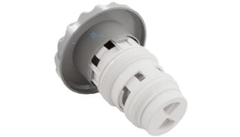 Custom Molded Products Spa Jet 2.5" Gunite Scalloped Internal Jet with 3.5" Massage Flange | Gray | 25591-241-000