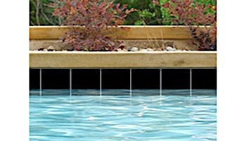 National Pool Tile 6x6 Solids Series | Glossy Black | M6765C