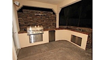 National Pool Tile Natural Ledgerstone 6x24 | Bark | LDGR-BARK