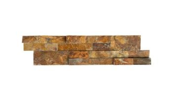 National Pool Tile Natural Ledgerstone 6x24 | Bark | LDGR-BARK