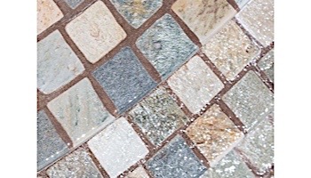 National Pool Tile Quartzite 2x2 Series | Golden Harvest | BVQMS9002