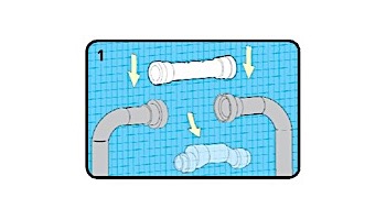 Jandy AquaPure Ei Salt Cell Adapter for Goldline T-CELL Replacement | R0519800